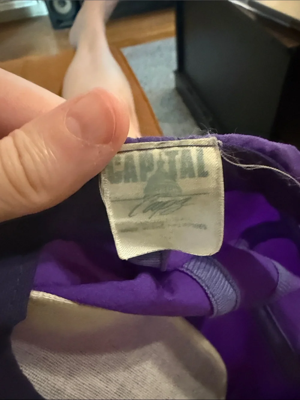 Vintage McDonald's Purple Logo Cap